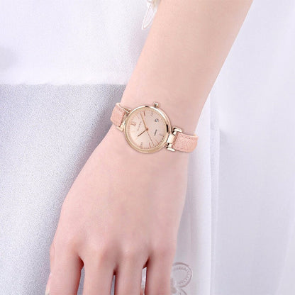 CASIOWaterproof SHEEN Quartz Sapphire Crystal Pink Analog