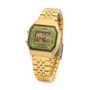 CASIOWaterproof Quartz Analog Unisex Mens Gold Digital