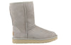 UGG(WMNS)  Classic Short II Fleece Lined Gray White