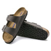 BirkenstockArizona Soft Footbed Oiled Leather Sandals 'Iron'