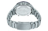 CASIOEDIFICE Waterproof Sapphire Crystal Mens Silver Analog