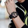 CASIOWaterproof Sports Mens Rose Gold Analog/Digital Combo