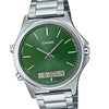 CASIOCasio Dress Classic Business Analog-Digital Watch 'Silver Green'