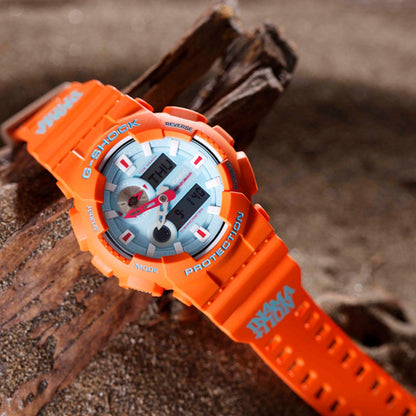 CASIOG-Shock Analog-Digital 'Orange'