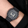 CASIOMen's  Sports f Waterproof 43.2mm Resin Strap Watch Mens Black Digital