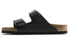 BirkenstockArizona Version Black Brown Unisex Slippers