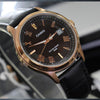 CASIOMale DRESS Japan / South Korea Fashion Mens BlackGold Analog