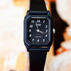 CASIOCasio Minimalistic Analog Cube Watch 'Black'
