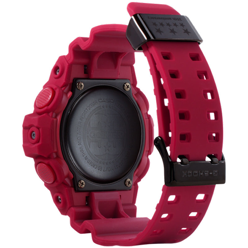 CASIOG-Shock Analog-Digital 'Red'