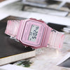 CASIOCasio Retro Fashion Analog-Digital Watch 'Pink'