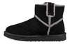 UGG(WMNS)  Classic Mini Spill Seam Fleece Lined Black