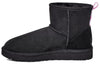 UGG(WMNS)  Classic Mini II Graphic Logo High Top Fleece Lined Black