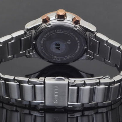 CASIOSHEEN Stainless Steel Strap Silver Analog