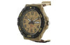 CASIOMen's  Waterproof Quartz Luminous Dial 28.4mm Nylon Strap Watch Mens Khaki Analog