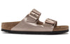 BirkenstockArizona Birko-Flor Narrow Fit Sandals 'Copper'