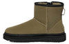 UGG(WMNS)  Classic Mini Zipper Tape Logo 'Burnt Olive'