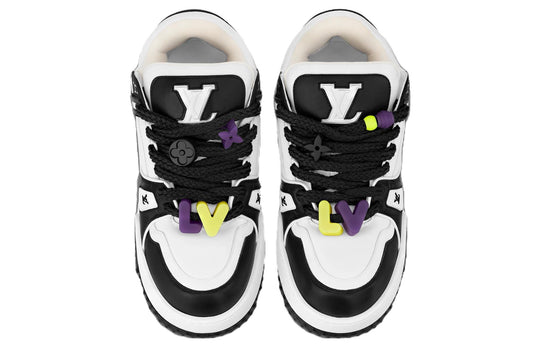 LOUIS VUITTON LV Trainer Maxi Sneakers 'Black' 1ABZQ9
