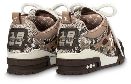 LOUIS VUITTON Skate Sneakers 'Brown' 1ABMG5