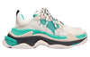 (WMNS) Balenciaga Triple S 'White Green' 2019 524039W09OH3005