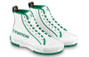 (WMNS) LOUIS VUITTON Squad Ankle Sneakers 'White Green' 1AADAP