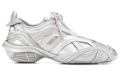Balenciaga Tyrex Bandage Sneakers White/Silver 617535W2WA18100