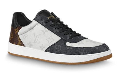 LOUIS VUITTON Rivoli Sneakers 'White Black Brown Monogram' 1A8WG6