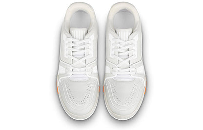 LOUIS VUITTON Trainer Sneakers 'White Orange' 1A5A0V