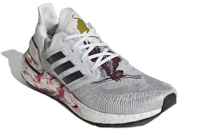 adidas Ultra Boost 20 'Crystal White Core Black Solar Red' FW4314