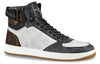 LOUIS VUITTON Rivoli Sneaker Boots 'Patched White Monogram' 1A44VR