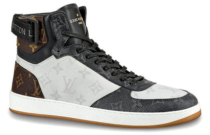 LOUIS VUITTON Rivoli Sneaker Boots 'Patched White Monogram' 1A44VR
