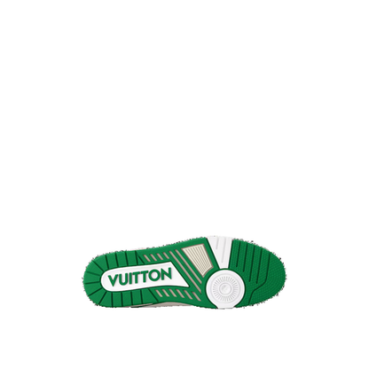LOUIS VUITTON LV Trainer Sneakers 'White Green' 1ABFAU