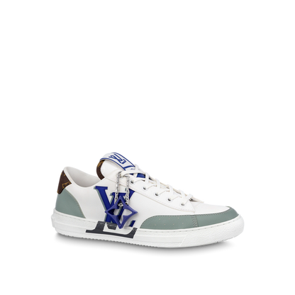 LOUIS VUITTON Charlie Sneakers 'White Green Blue' 1ABYVN