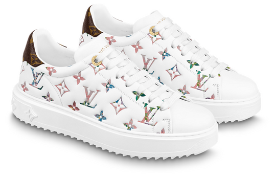 (WMNS) LOUIS VUITTON Time Out Sneakers 'Colorful Monogram' 1AAOSH