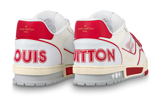 LOUIS VUITTON LV Trainers 'Red Mesh' 1A98VI