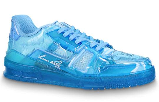 LOUIS VUITTON Trainer Sneakers 'Blue PVC' 1A8KK4