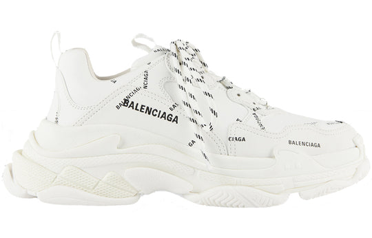 Balenciaga Triple S Sneaker 'Allover Logo - White' 536737W2FA19010