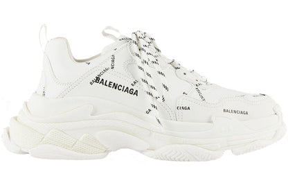 Balenciaga Triple S Sneaker 'Allover Logo - White' 536737W2FA19010