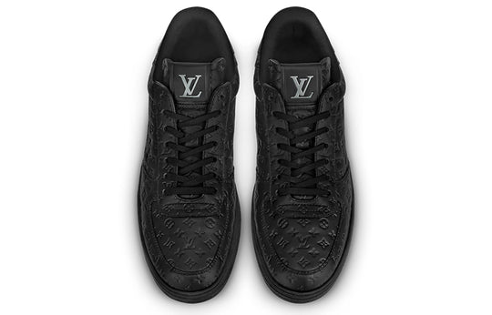 LOUIS VUITTON Rivoli Sneakers 'Black Mini Monogram' 1AARHO