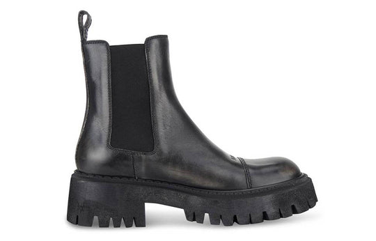 Balenciaga Tractor Chelsea Boots 'Black' 670988WBCP11000