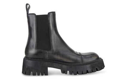 Balenciaga Tractor Chelsea Boots 'Black' 670988WBCP11000