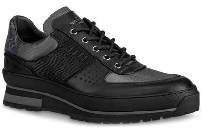 LOUIS VUITTON Harlem Monogram Sneakers 'Black EPI Leather' 1A5XLC