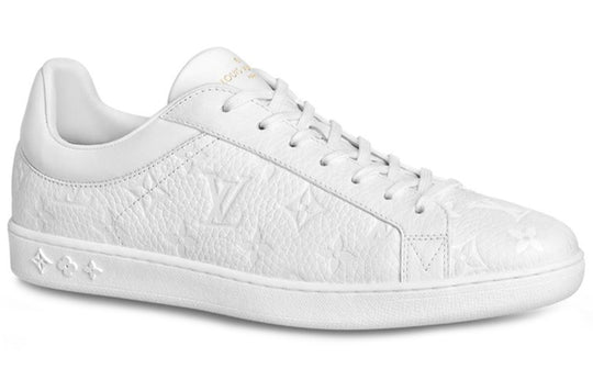 LOUIS VUITTON Luxembourg Monogram Sneakers 'White' 1A8QEN