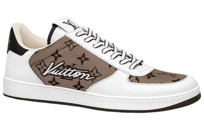 LOUIS VUITTON Rivoli Sneakers 'White with Vintage Monogram' 1ABF4L