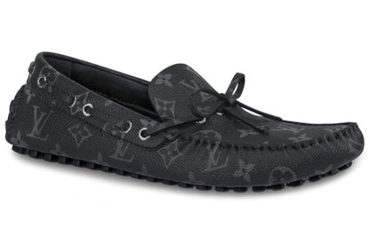 LOUIS VUITTON Arizona Moccasin Loafers 'Black' 1A441H