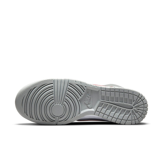 Nike Dunk High SE 'Athletic Club - Light Smoke Grey Gym Red' DJ6152-001
