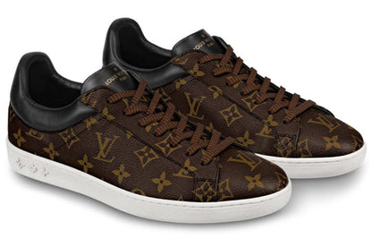 LOUIS VUITTON Luxembourg Sneakers 'Brown Logo Monogram' 1A4PAB