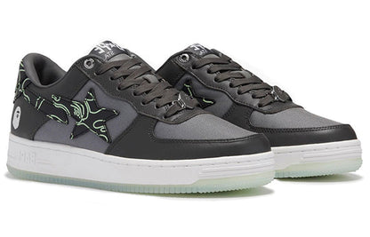 (WMNS) A BATHING APE Bape Sta 'Dark Grey Green' 1I20-291-007-BLACK