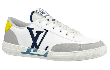 LOUIS VUITTON LV Charlie Sneakers 'Blue Yellow' 1A9JLR
