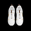 (WMNS) LOUIS VUITTON LV Run Away Sneakers 'White with Gold Logo' 1AAP3L