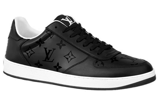 LOUIS VUITTON Rivoli Sneakers 'Black Monogram with White' 1A9FGZ